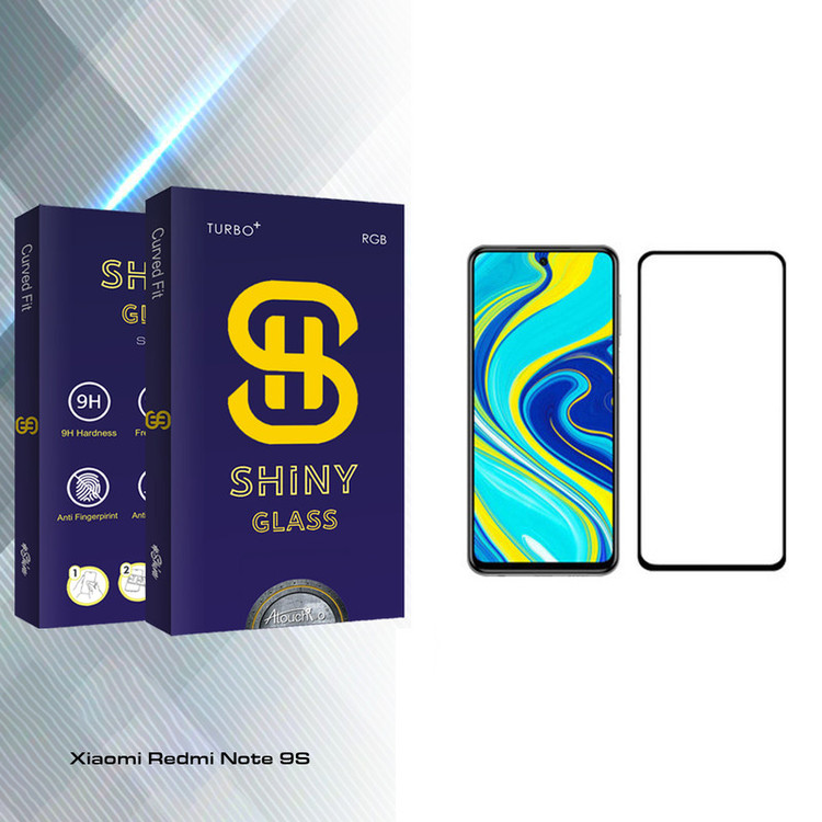محافظ صفحه نمایش آتوچبو مدل Shiny Glass مناسب برای گوشی موبایل شیائومی Redmi Note 9S