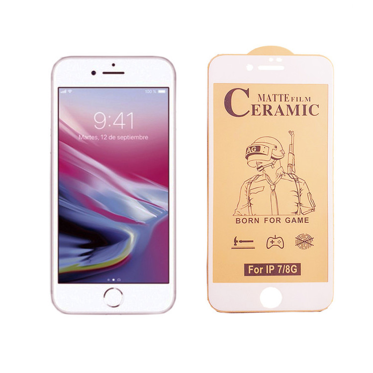 محافظ صفحه نمایش سرامیکی مات گریفین مدل FLCRM GN mo مناسب برای گوشی موبایل اپل iPhone 8