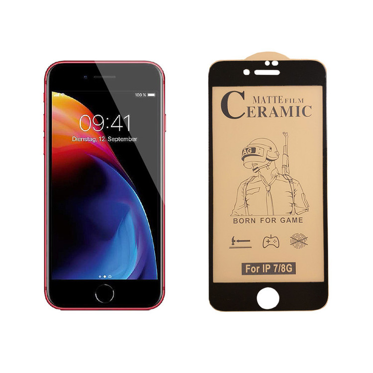 محافظ صفحه نمایش سرامیکی مات گریفین مدل FLCRM GN mo مناسب برای گوشی موبایل اپل iPhone 8