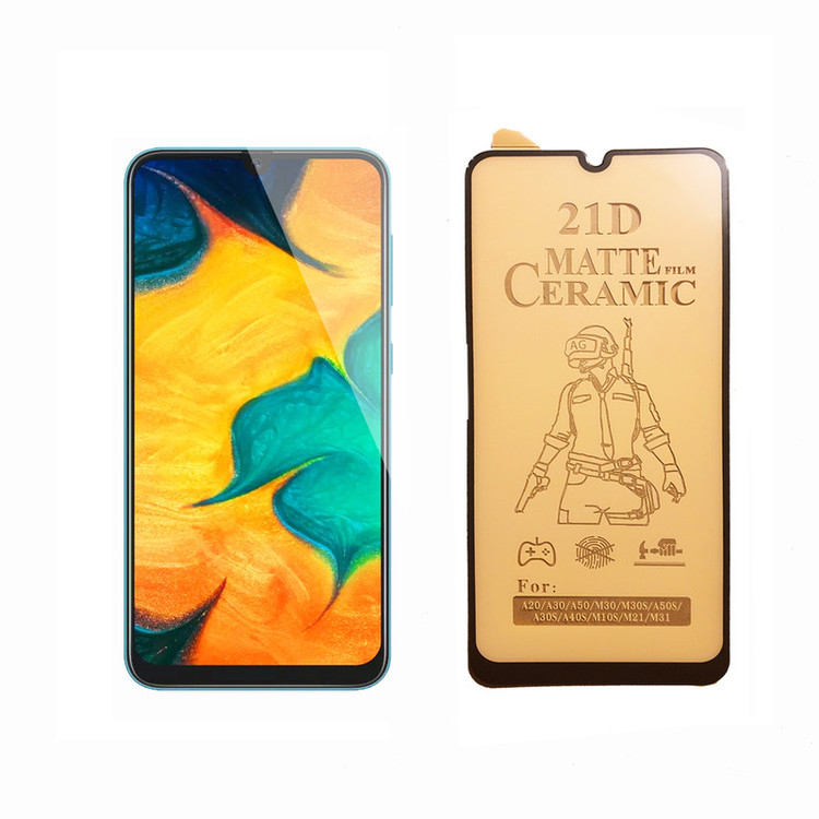 محافظ صفحه نمایش سرامیکی مات گریفین مدل FLCRM GN to مناسب برای گوشی موبایل سامسونگ Galaxy A30