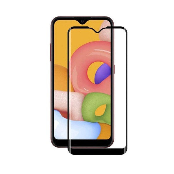 محافظ صفحه نمایش جانبو مدل FUL مناسب برای گوشی موبایل سامسونگ Galaxy A01 core