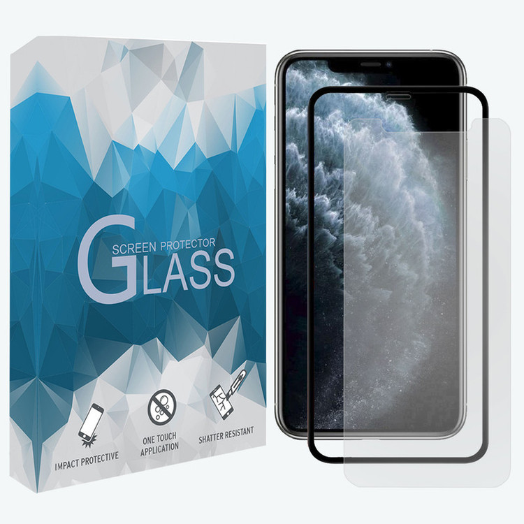 محافظ صفحه نمایش مدل FTGSP مناسب برای گوشی موبایل اپل iPhone 11 مجموعه دو عددی