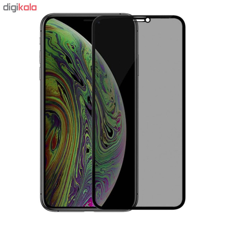 محافظ صفحه نمایش حریم شخصی مدل BK مناسب برای گوشی موبایل اپل iPhone 11