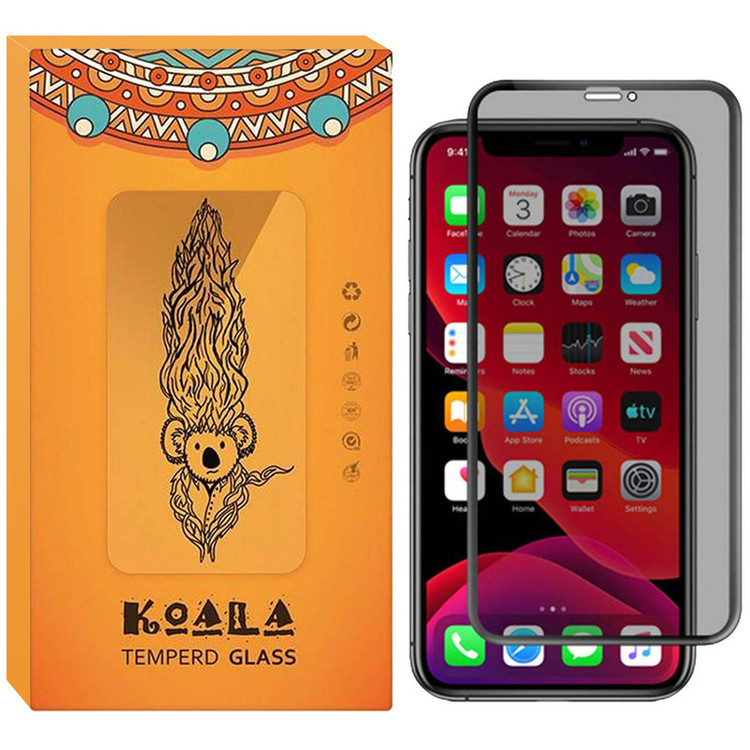 محافظ صفحه نمایش حریم شخصی کوالا مدل PRY-01 مناسب برای گوشی موبایل اپل Iphone 11 Pro
