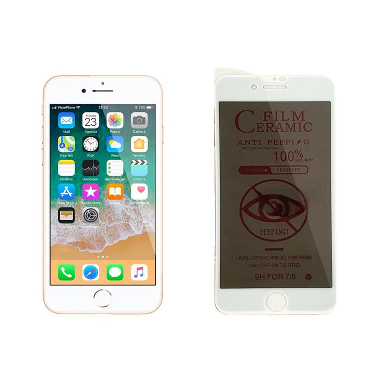 محافظ صفحه نمایش حریم شخصی مدل PR CRG01me مناسب برای گوشی موبایل اپل iPhone 8