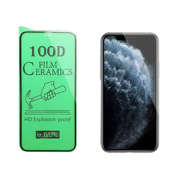 محافظ صفحه نمایش روبیکس مدل CR-IP11pro مناسب برای گوشی موبایل اپل iphone 11Pro به همراه محافظ لنز دوربین و محافظ پشت گوشی