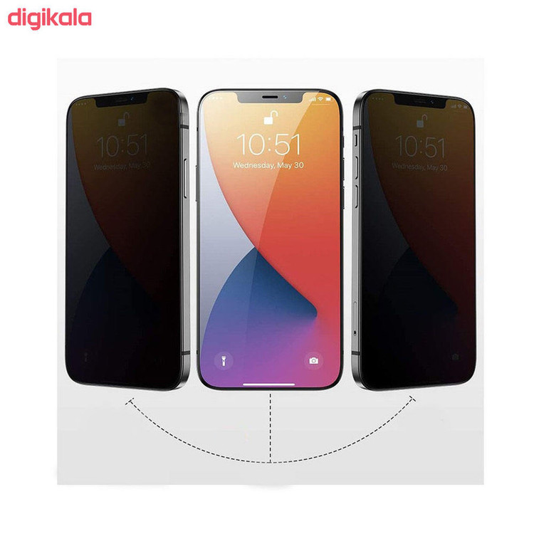 محافظ صفحه نمایش حریم شخصی کد ep0012 مناسب برای گوشی موبایل اپل iPhone 11
