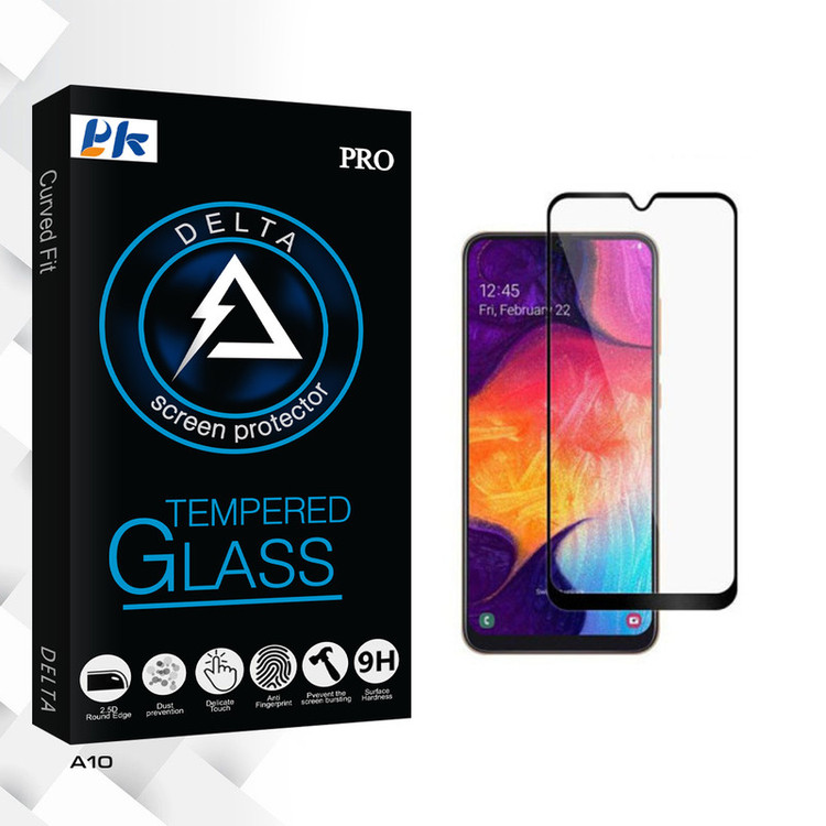 محافظ صفحه نمایش سرامیکی پی کی مدل Delta Glass مناسب برای گوشی موبایل سامسونگ galaxy A10