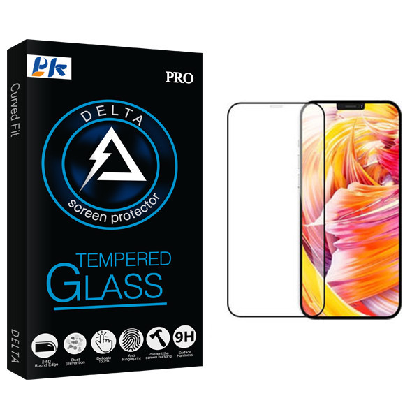 محافظ صفحه نمایش پی کی مدل Delta Glass مناسب برای گوشی موبایل اپل iPhone 12 mini