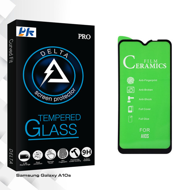 محافظ صفحه نمایش پی کی مدل Delta Glass مناسب برای گوشی موبایل سامسونگ Galaxy A10s