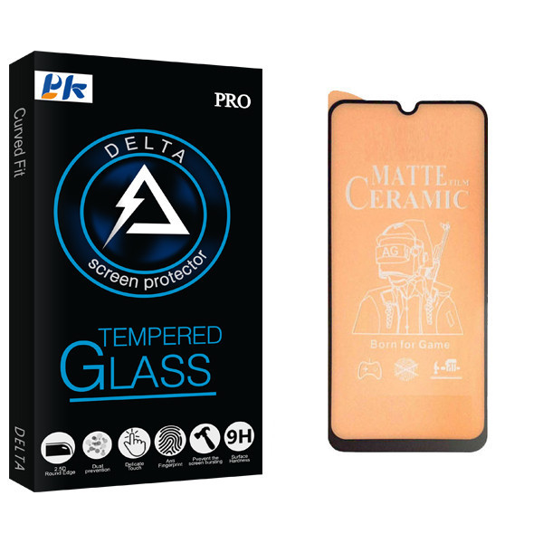 محافظ صفحه نمایش سرامیکی پی کی مدل Delta Glass مناسب برای گوشی موبایل سامسونگ Galaxy A30