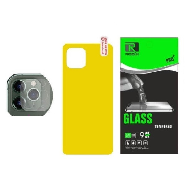 محافظ پشت گوشی روبیکس مدل SA-iP11ProMaxمناسب برای گوشی موبایل اپل iPhone 11 Pro Max به همراه محافظ لنز دوربین