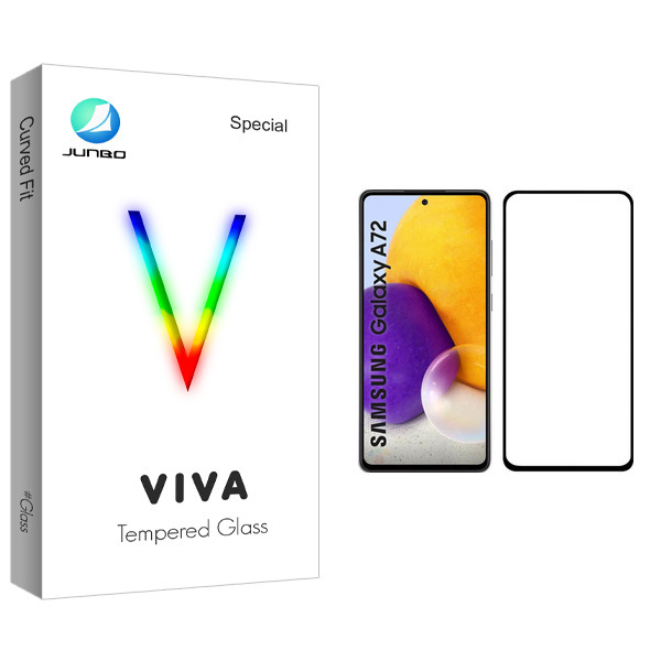 محافظ صفحه نمایش جانبو مدل Viva Glass مناسب برای گوشی موبایل سامسونگ Galaxy A72