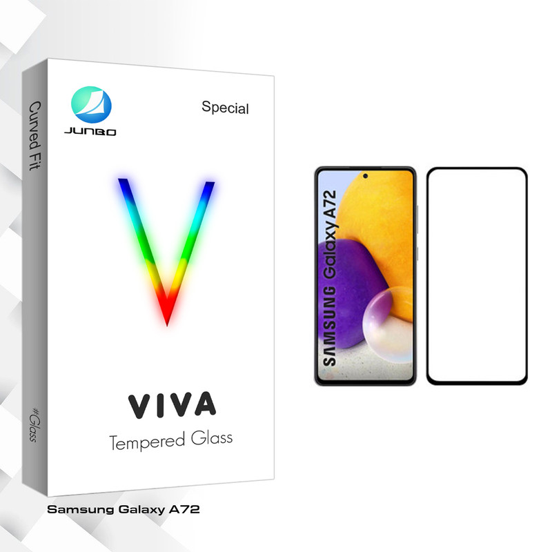 محافظ صفحه نمایش جانبو مدل Viva Glass مناسب برای گوشی موبایل سامسونگ Galaxy A72
