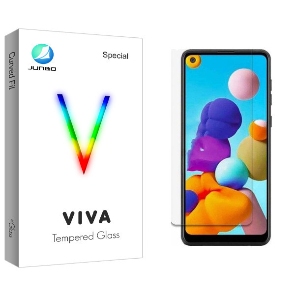 محافظ صحفه نمایش جانبو مدل Viva Glass مناسب برای گوشی موبایل سامسونگ Galaxy A21/ A51/ A71