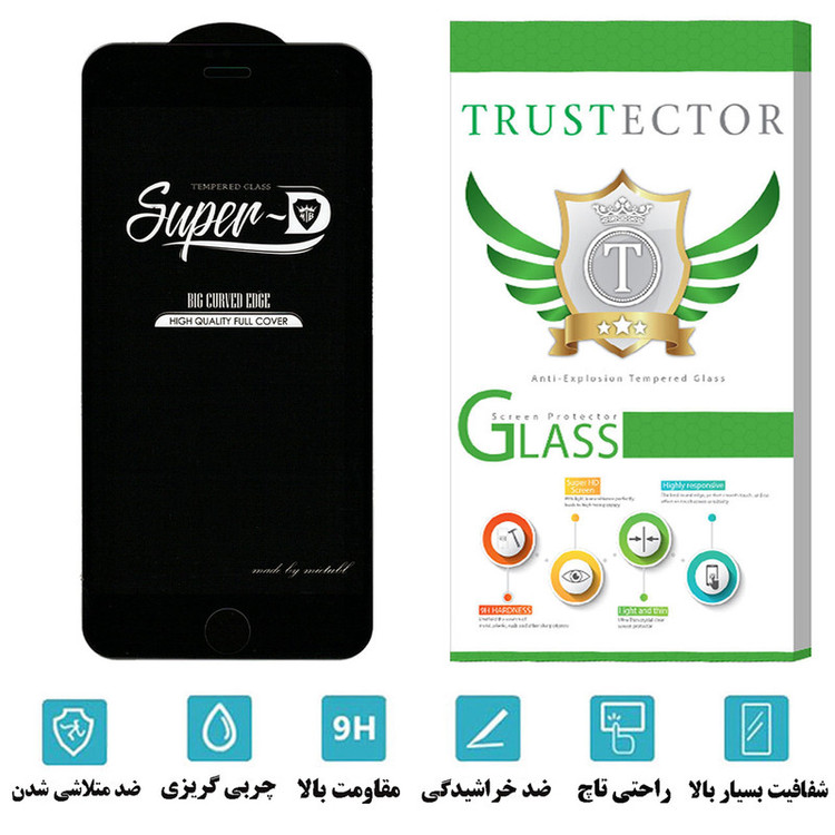 محافظ صفحه نمایش تراستکتور مدل SUTA مناسب برای گوشی موبایل اپل iPhone 6 Plus