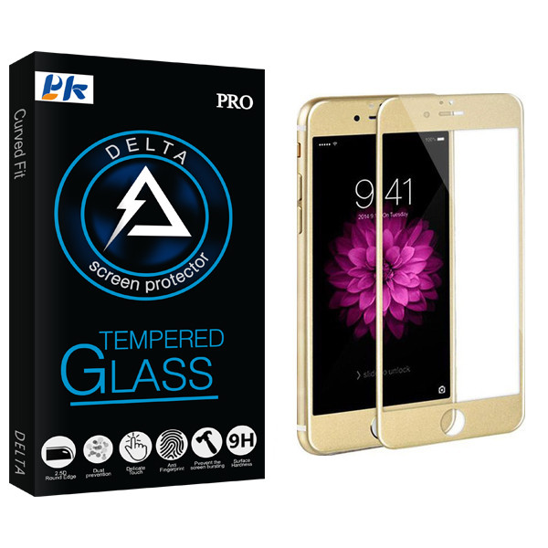 محافظ صفحه نمایش پی کی مدل Delta Glass مناسب برای گوشی موبایل اپل iPhone 8 Plus