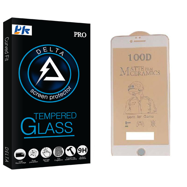 محافظ صفحه نمایش مات پی کی مدل Delta Glass مناسب برای گوشی موبایل اپل IPHONE 7 PLUSE