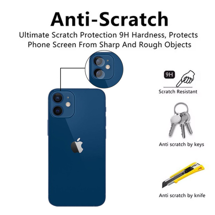 محافظ لنز دوربین کوالا مدل SDC مناسب برای گوشی موبایل اپل iPhone 12