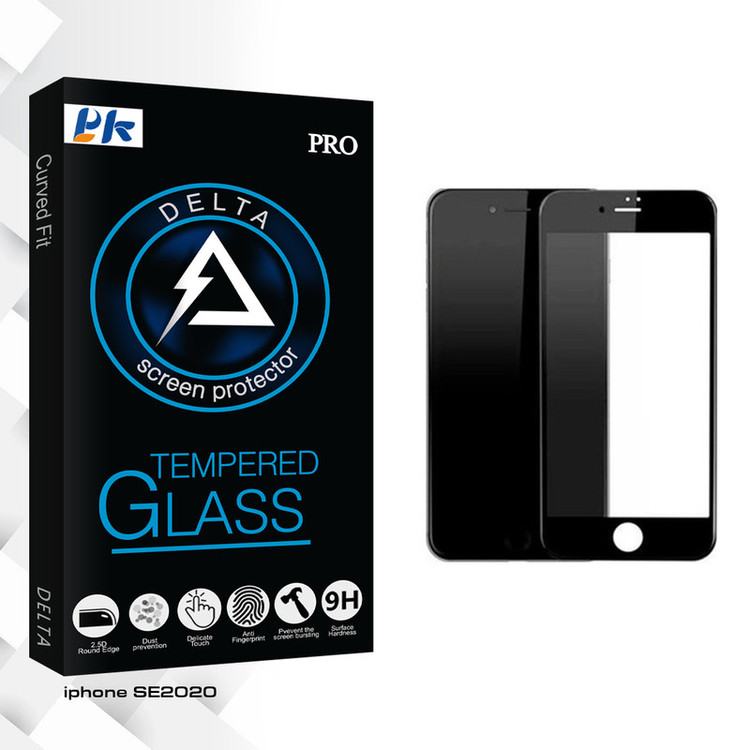محافظ صفحه نمایش پی کی مدل Delta Glass مناسب برای گوشی موبایل اپل iPhone SE2020