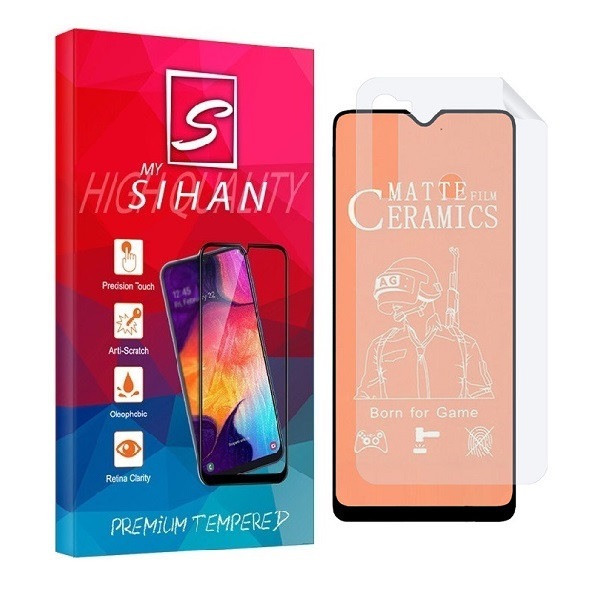 محافظ صفحه نمایش مات مای سیحان مدل 2CMN مناسب برای گوشی موبایل شیائومی Redmi Note 8 2021 به همراه محافظ پشت گوشی