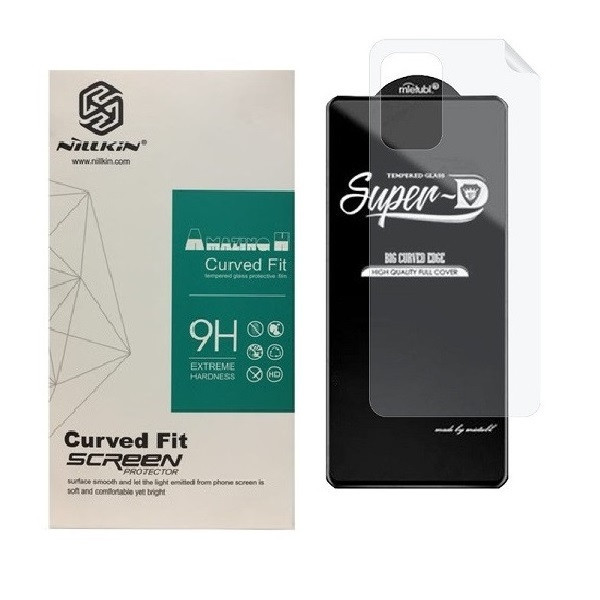 محافظ صفحه نمایش مدل 2SN مناسب برای گوشی موبایل Galaxy A52s 5G به همراه محافظ پشت گوشی