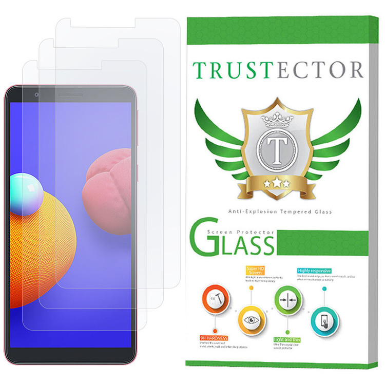 محافظ صفحه نمایش تراستکتور مدل GLS مناسب برای گوشی موبایل سامسونگ Galaxy A01 Core بسته 3 عددی