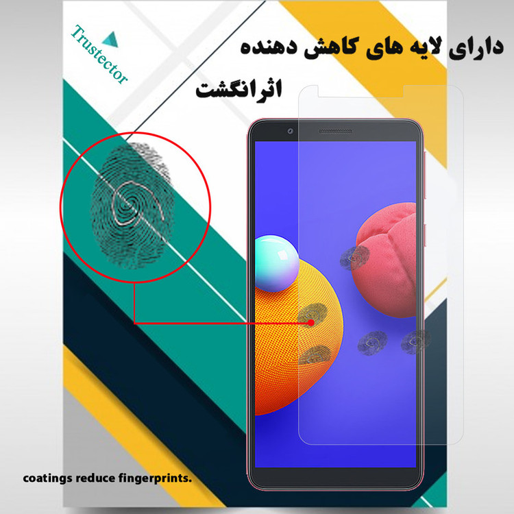 محافظ صفحه نمایش تراستکتور مدل GLS مناسب برای گوشی موبایل سامسونگ Galaxy A01 Core بسته 2 عددی