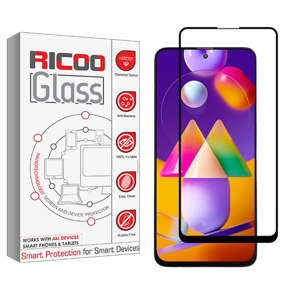 محافظ صفحه نمایش سرامیکی ریکوو مدل +HD مناسب برای گوشی موبایل سامسونگ Galaxy M31s / A51