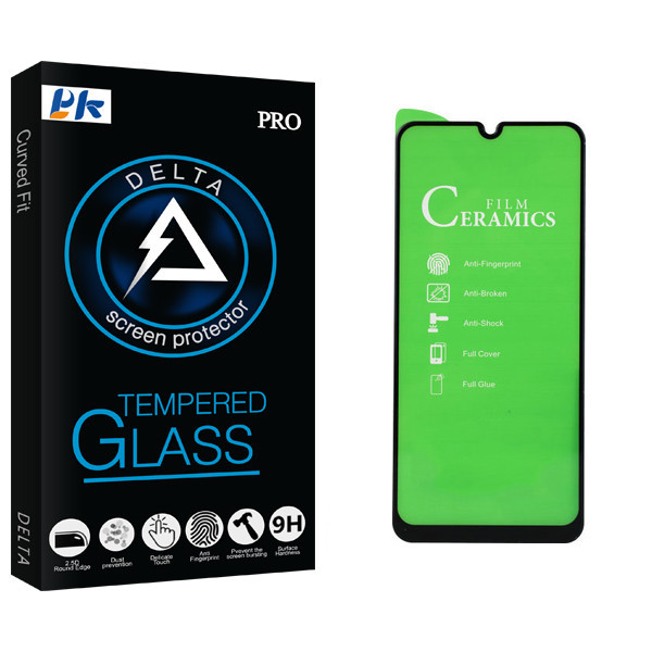 محافظ صفحه نمایش سرامیکی پی کی مدل Delta مناسب برای گوشی موبایل سامسونگ Galaxy A20