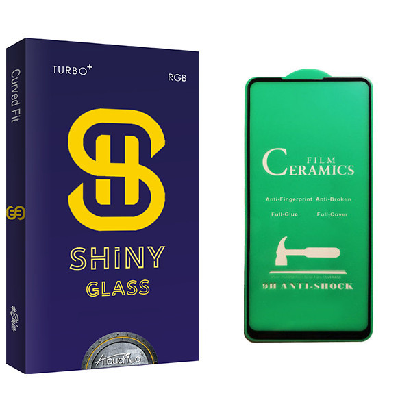 محافظ صفحه نمایش سرامیکی آتوچبو مدل Shiny Glass مناسب برای گوشی موبایل سامسونگ Galaxy A21