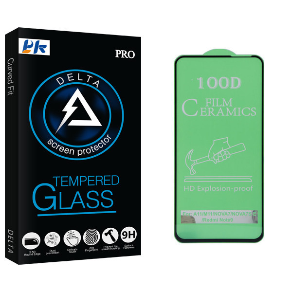محافظ صفحه نمایش سرامیکی پی کی مدل Delta Glass مناسب برای گوشی موبایل سامسونگ Galaxy A11