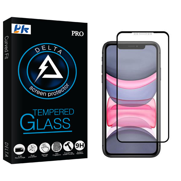 محافظ صفحه نمایش سرامیکی پی کی مدل Delta مناسب برای گوشی موبایل اپل iPhone 11 Pro Max