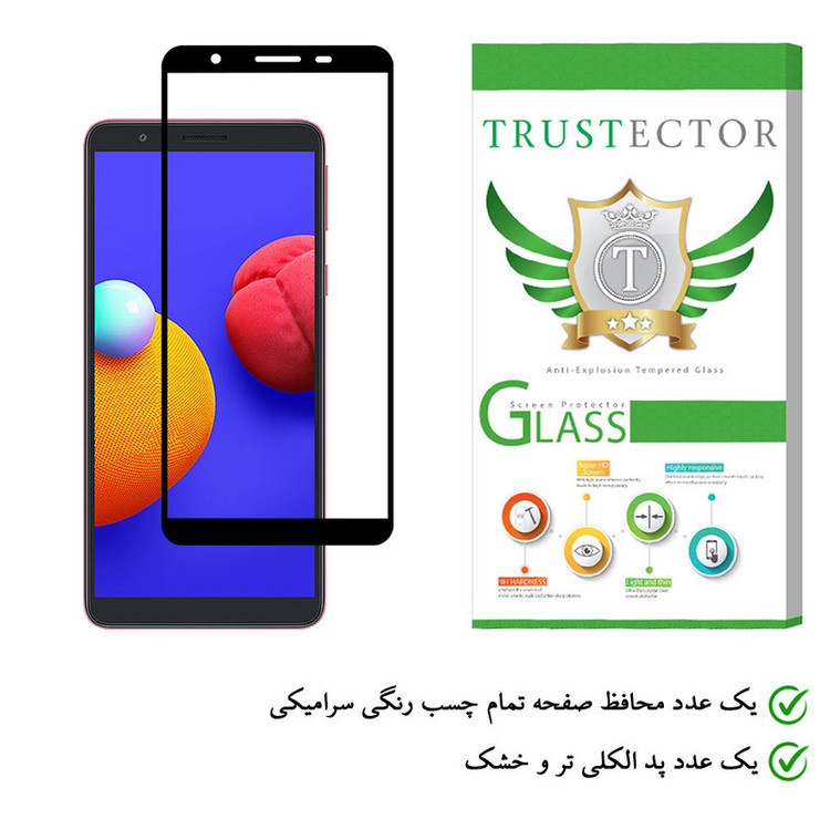 محافظ صفحه نمایش سرامیکی تراستکتور مدل CMC-T مناسب برای گوشی موبایل سامسونگ Galaxy A01 Core