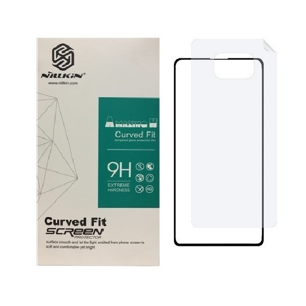 محافظ صفحه نمایش مدل 2FN مناسب برای گوشی موبایل شیائومی Poco X3 Pro 5G به همراه محافظ پشت گوشی