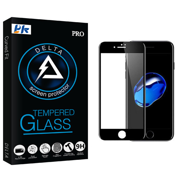 محافظ صفحه نمایش پی کی مدل Delta Glass مناسب برای گوشی موبایل اپل iPhone 7/8