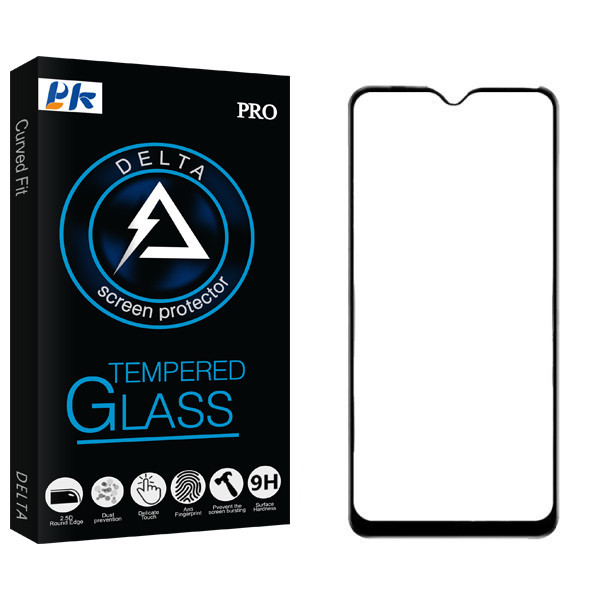 محافظ صفحه نمایش پی کی مدل Delta Glass مناسب برای گوشی موبایل سامسونگ Galaxy A30