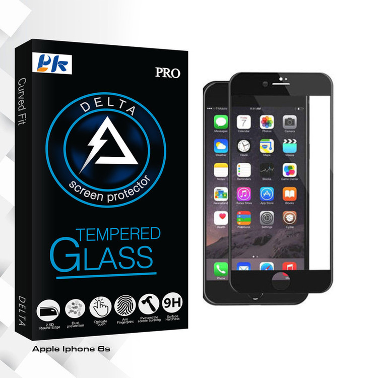 محافظ صفحه نمایش سرامیکی مات پی کی مدل Delta Glass مناسب برای گوشی موبایل اپل Iphone 6s