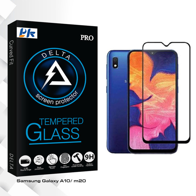 محافظ صفحه نمایش پی کی مدل Delta Glass مناسب برای گوشی موبایل سامسونگ Galaxy A10/ m20