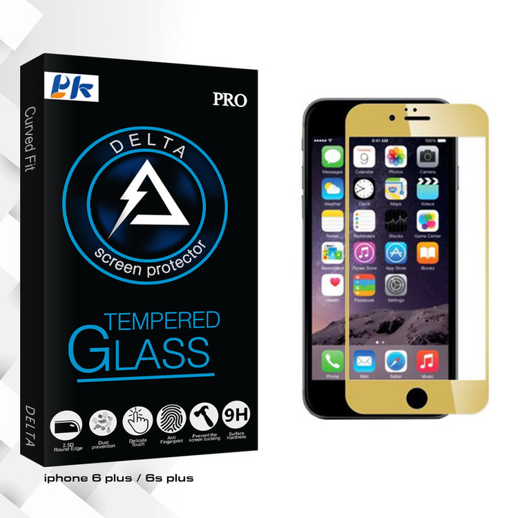 محافظ صفحه نمایش پی کی مدل Delta Glass مناسب برای گوشی موبایل اپل Iphone 6 plus / 6s plus