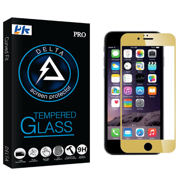 محافظ صفحه نمایش پی کی مدل Delta Glass مناسب برای گوشی موبایل اپل Iphone 6 plus / 6s plus