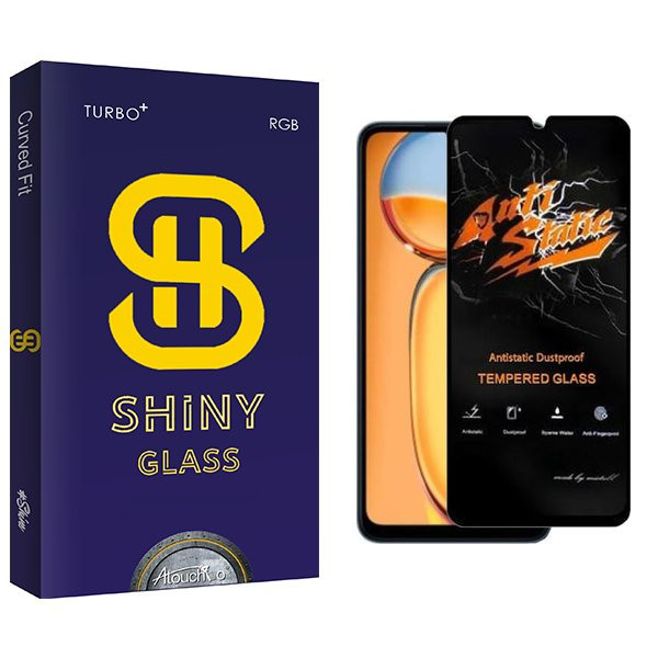 محافظ صفحه نمایش آتوچبو مدل Shiny Antistatic مناسب برای گوشی موبایل شیائومی Redmi 13C