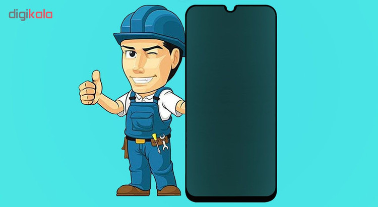 محافظ صفحه نمایش حریم شخصی مدل PGSP مناسب برای گوشی موبایل سامسونگ Galaxy A30