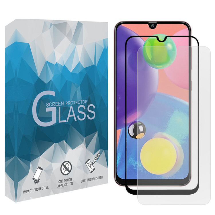 محافظ صفحه نمایش مدل FTGSP مناسب برای گوشی موبایل سامسونگ Galaxy A30 مجموعه دو عددی