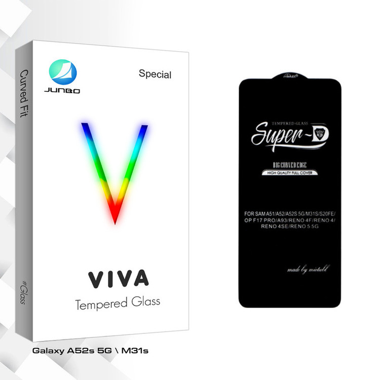 محافظ صفحه نمایش جانبو مدل Super-D مناسب برای گوشی موبایل سامسونگ Galaxy A52s 5G / M31s