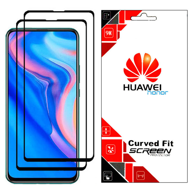 محافظ صفحه نمایش مدل GHF مناسب برای گوشی موبایل هوآوی Y9 prime 2019 بسته 2 عددی