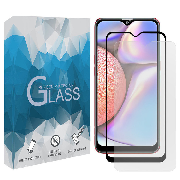 محافظ صفحه نمایش مدل FTGSP مناسب برای گوشی موبایل سامسونگ Galaxy A10 مجموعه دو عددی