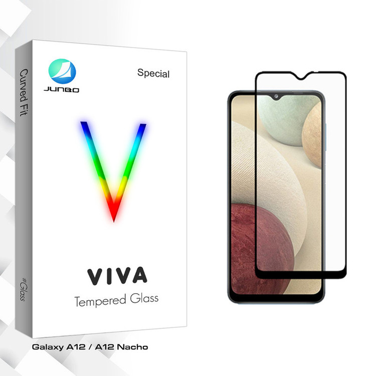 محافظ صفحه نمایش سرامیکی مات جانبو مدل Viva Glass مناسب برای گوشی موبایل سامسونگ Galaxy A12 / A12 Nacho