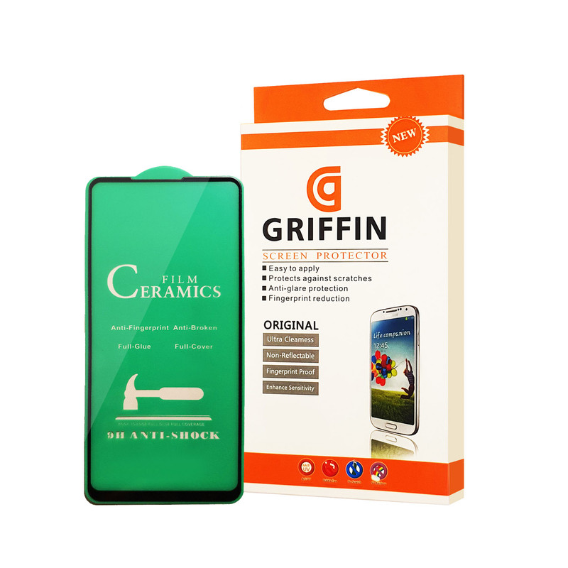 محافظ صفحه نمایش سرامیکی گریفین مدل FLCRG GN mo مناسب برای گوشی موبایل سامسونگ Galaxy A21