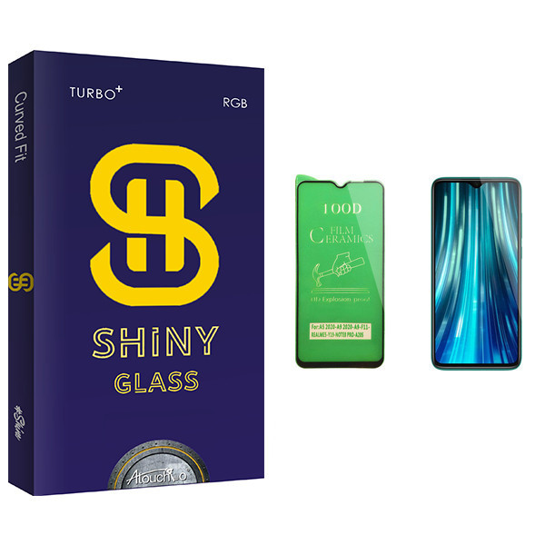 محافظ صفحه نمایش سرامیکی آتوچبو مدل Shiny مناسب برای گوشی موبایل شیائومی Redmi Note 8 Pro